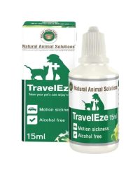 Natural Animal Solutions (NAS) TravelEze For Dogs & Cats 寵物防暈浪滴劑(貓狗用) 15ml