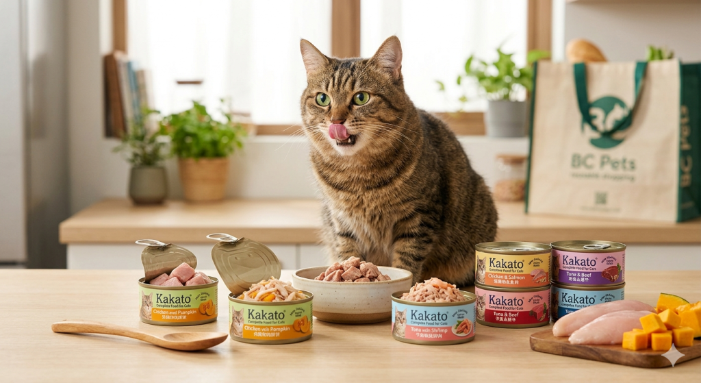 KAKATO 卡格主食貓罐頭介紹