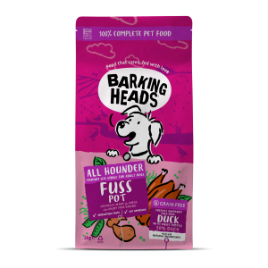 Barking Heads 全配方狗用主食乾糧系列 – Fuss Pot 無穀物成犬配方(放養鴨肉)