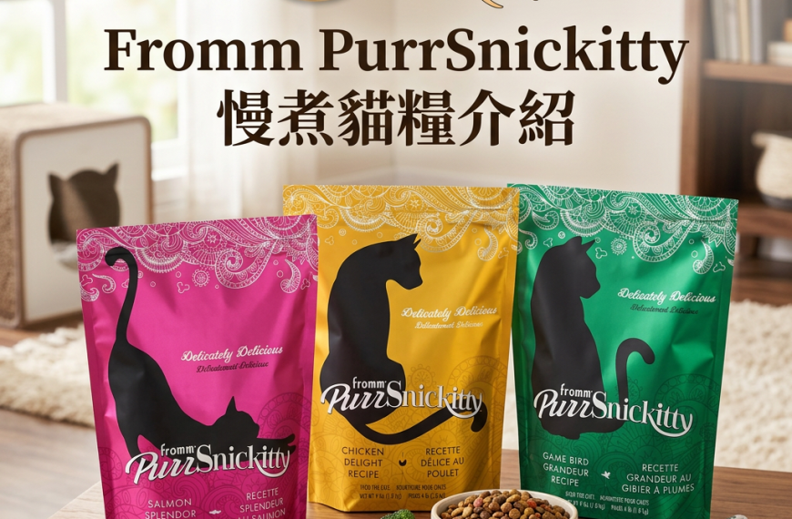 Fromm PurrSnickitty 慢煮貓糧｜三大配方全面比較＋轉糧首選推薦