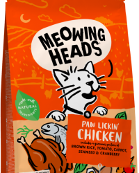 Meowing Heads 全配方貓用主食乾糧系列 – Paw Lickin’ Chicken 成貓配方(雞肉+魚肉)