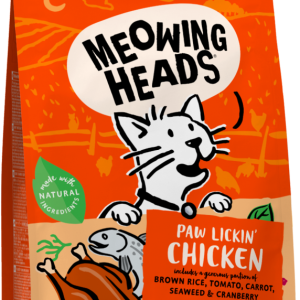 Meowing Heads 全配方貓用主食乾糧系列 – Paw Lickin’ Chicken 成貓配方(雞肉+魚肉)