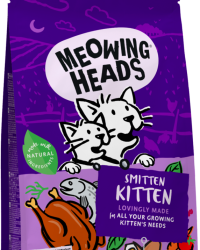 Meowing Heads 全配方貓用主食乾糧系列 – Smitten Kitten 幼貓成長配方(雞肉+魚肉)