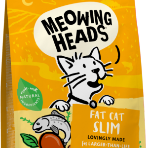 Meowing Heads 全配方貓用主食乾糧系列 – Fat Cat Slim 無穀物成貓體重控制及室內貓配方(三文魚+雞肉+魚肉)