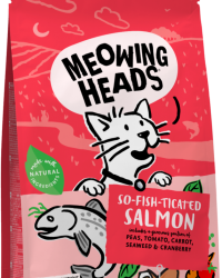 Meowing Heads 全配方貓用主食乾糧系列 – So-Fish-Ticated Salmon 成貓配方(三文魚+雞肉+魚肉) 4kg