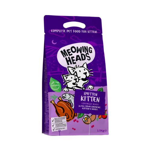 Meowing Heads 全配方貓用主食乾糧系列 – Smitten Kitten 幼貓成長配方(雞肉+魚肉)