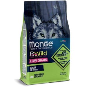 Monge B-Wild 低穀物野生系列 豬肉配方成犬糧