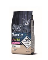 Monge B-Wild 低穀物野生系列 鵝肉配方幼貓糧