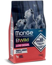 Monge B-Wild 低穀物野生系列 鹿肉配方幼犬糧