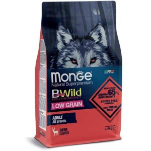 Monge B-Wild 低穀物野生系列 鹿肉配方成犬糧