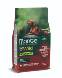 Monge B-Wild 無穀物野生系列 羊肉薯仔豌豆配方成犬糧 2.5kg