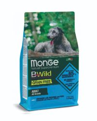 Monge B-Wild 無穀物野生系列 鯷魚薯仔豌豆配方成犬糧 2.5kg