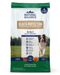 Natural Balance Health Protection 6合1全面健康體態維護系列 – 羊肉糙米及南瓜成犬糧