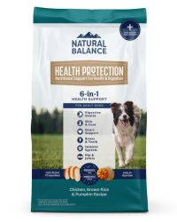 Natural Balance Health Protection 6合1全面健康體態維護系列 – 雞肉糙米及南瓜成犬糧