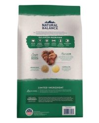 Natural Balance L.I.D. 單一蛋白糙米系列 – 羊肉糙米成犬糧