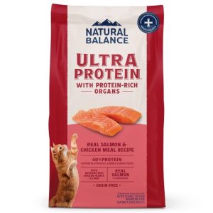 Natural Balance Ultra Protein 頂級系列 – 無穀物三文魚雞肉成貓糧