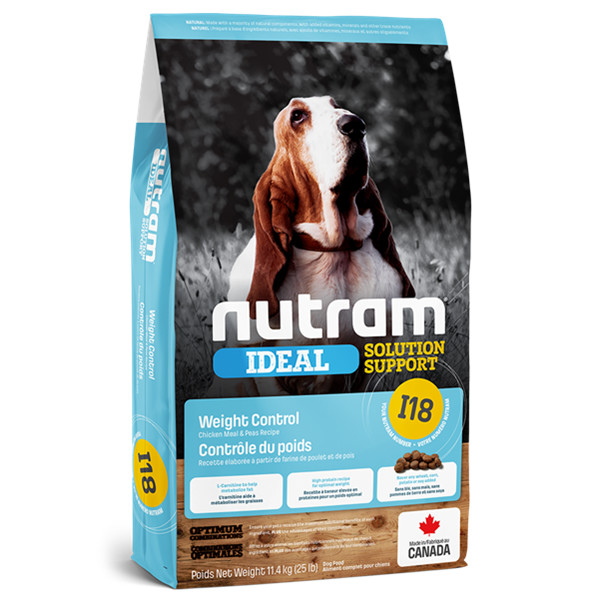 Nutram紐頓 I18 Ideal Solution Support 功能性改善系列 雞肉控制體重全犬糧