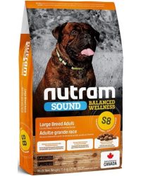 Nutram紐頓 S8 Sound Balanced Wellness 均衡健康系列 雞肉大型成犬糧 11.4kg