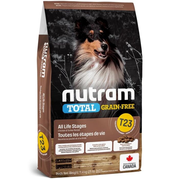 Nutram紐頓 T23 Total Grain-Free 無穀無薯系列 雞+火雞全犬糧
