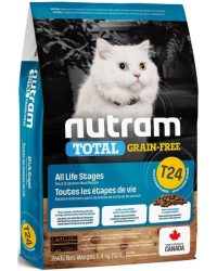Nutram紐頓 T24 Total Grain-Free 無穀無薯系列 鱒魚+三文魚+鯡魚全貓糧