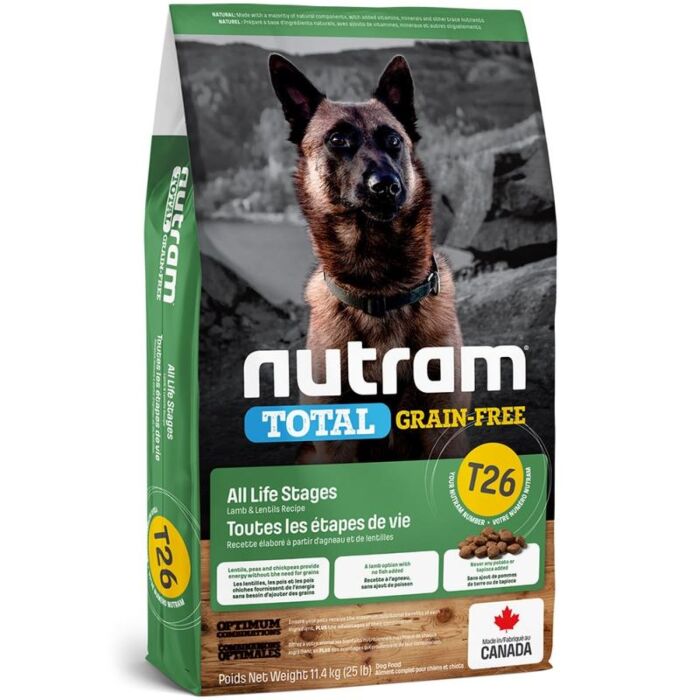 Nutram紐頓 T26 Total Grain-Free 無穀無薯系列 羊肉全犬糧