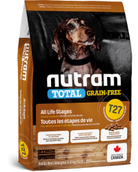 Nutram紐頓 T27 Total Grain-Free 無穀無薯系列 雞+火雞小型全犬糧(細粒)