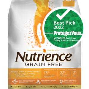 Nutrience Grain Free 無穀物系列 火雞+雞+鯡魚全犬糧