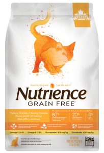 Nutrience Grain Free 無穀物系列 火雞+雞+鯡魚全貓糧