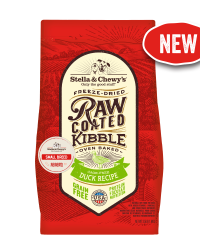 Stella & Chewy's Raw Coated Baked Kibble 放養鴨小型犬狗乾糧