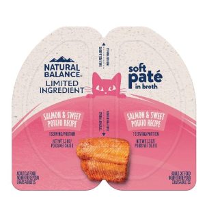 (原箱優惠10杯)Natural Balance L.I.D. 單一蛋白無穀物貓主食濕糧 – 三文魚配方滋味杯 2.6oz x10