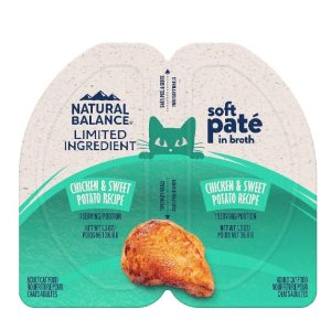 (原箱優惠10杯)Natural Balance L.I.D. 單一蛋白無穀物貓主食濕糧 – 雞肉配方滋味杯 2.6oz x10