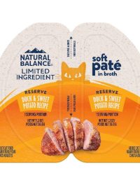(原箱優惠10杯)Natural Balance L.I.D. 單一蛋白無穀物貓主食濕糧 – 鴨肉配方滋味杯 2.6oz x10