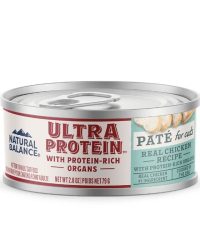 (原箱優惠24罐)Natural Balance Ultra Protein 頂級肉醬貓主食罐 – 無穀物雞肉肉醬 2.8oz x24