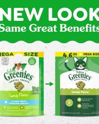 (新舊包裝隨機發貨)Greenies Feline 貓潔齒小食 – 貓草味 (可選份量)