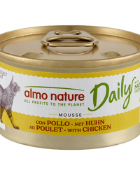 (Almo Nature滿$100即單減$10)Almo Nature Daily Complete Mousse 慕絲主食成貓罐頭 – Chicken 雞肉 85g