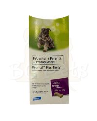 Drontal® Plus Tasty 犬用內蟲逃風味錠