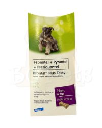 Drontal® Plus Tasty 犬用杜蟲藥 (1粒裝)