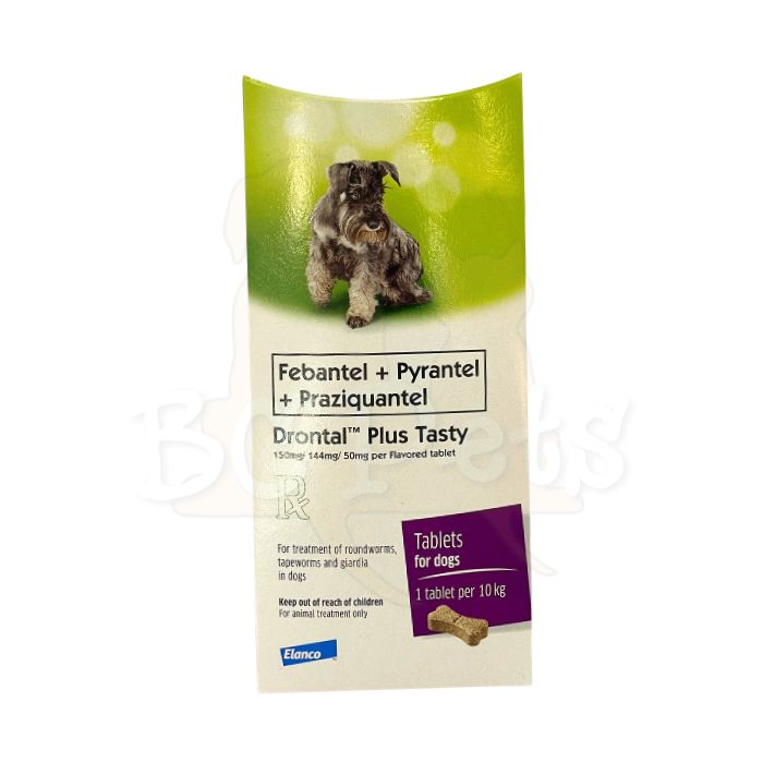 Drontal® Plus Tasty 犬用杜蟲藥 (1粒裝)