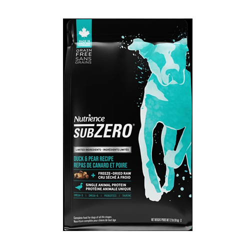 Nutrience SubZero 凍乾無穀物系列 單一蛋白無穀物 - 鴨肉及梨配方