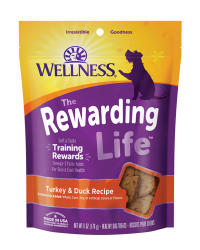 (近期優惠)Wellness Rewarding Life (前稱:Wellbites) 訓練狗小食 6oz - 火雞、鴨肉 (到期日: 2026年7月16日)