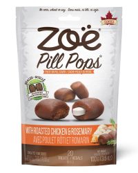 (近期優惠)Zoe PillPops 烤雞肉配迷迭香 餵藥狗小食 100g(20粒)