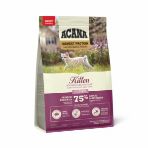 [香港正品行貨](會員優惠)Acana愛肯拿 Highest Protein Kitten 高蛋白幼貓糧 1.8kg