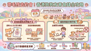 狗狗友善食肆列表及攜狗用餐須知