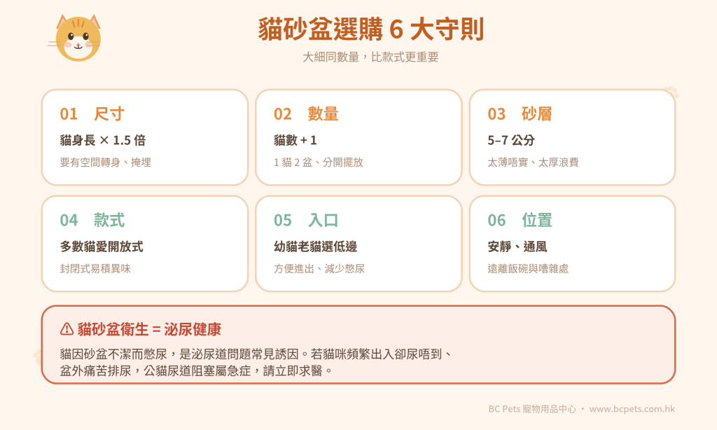 貓砂盆守則