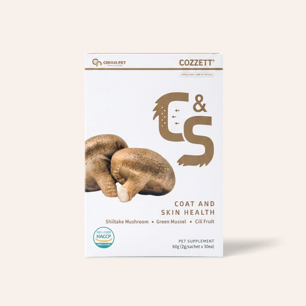 Cozzett x Cirius Pet Supplement - Coat & Skin 毛髮及皮膚護理 60g (2g×30包)