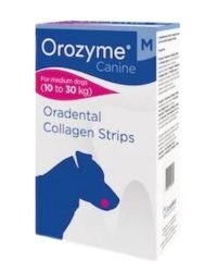 Orozyme® Collagen Strips (M) 科盾 狗用骨膠原潔牙條 (中型犬)