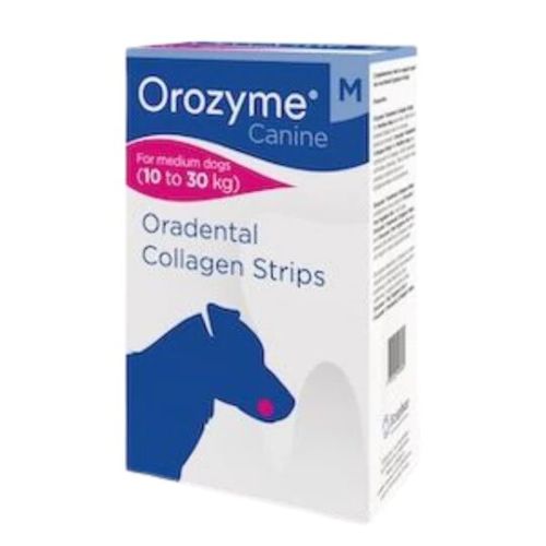 Orozyme® Collagen Strips (M) 科盾 狗用骨膠原潔牙條 (中型犬)