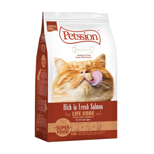Petssion 比心 Grain Free Salmon 無穀物三文魚貓糧 6kg