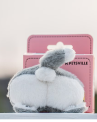 Petsville 震動屁屁薄荷貓玩具 – 美短造型