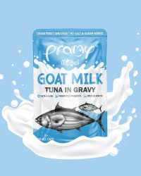 Pramy 滅菌山羊奶 + 高級白肉吞拿魚 (貓用) 60g
